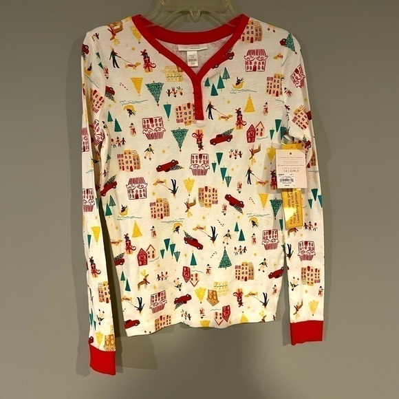 LC Lauren Conrad Other - nwt Lauren Conrad girls, Christmas pajama top size 14